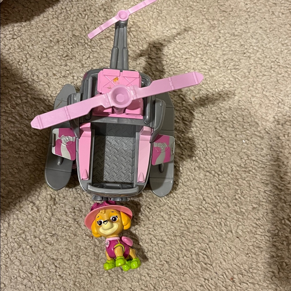 Paw Patrol Jungle Rescue Skye's Jungle Helicopter - Picture 3 of 4